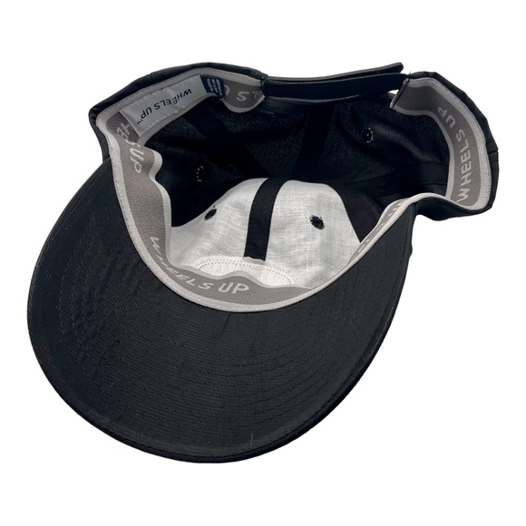 Wheels Up Hat, One Size, Black and Red - Picture 5 of 5